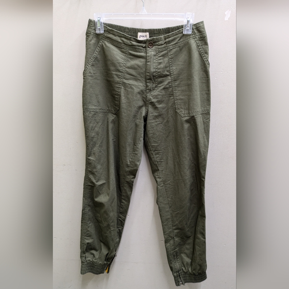 Pact Woven Twill Utility Jogger